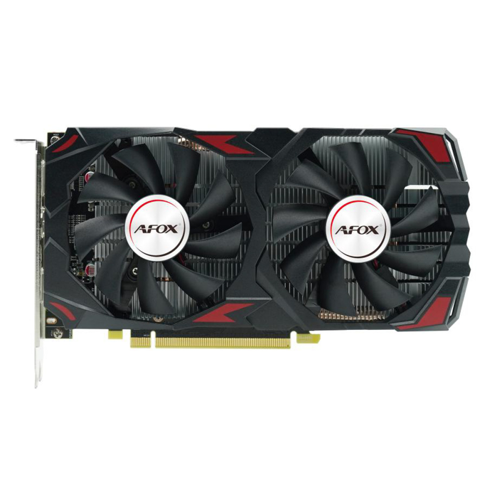 Видеокарта AFOX AMD Radeon RX 580, 8Gb DDR5, 256bit, PCI-E, DVI, HDMI, DP, Retail (AFRX580-8192D5H3-V3)