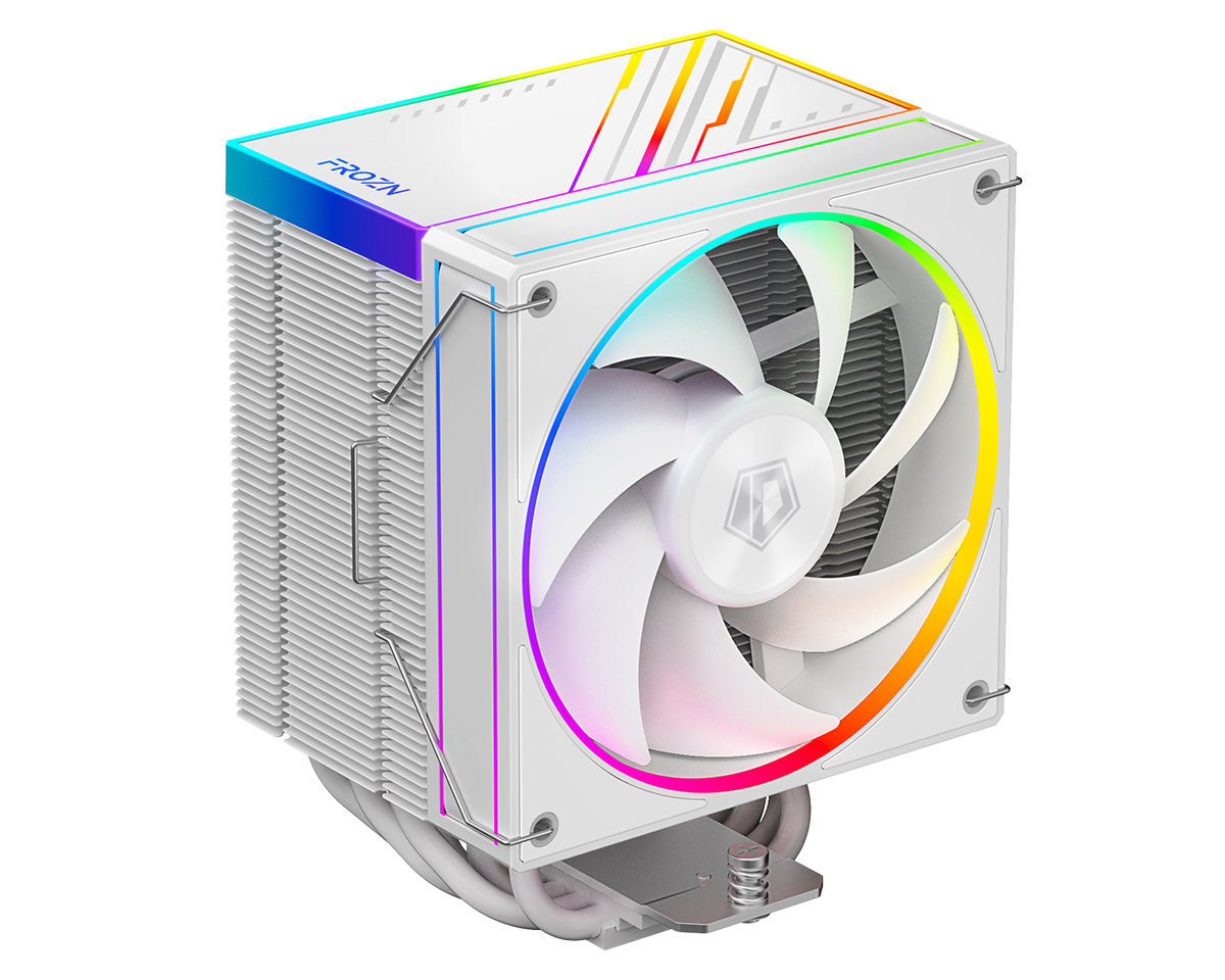 

Кулер для процессора ID-COOLING FROZN A610 ARGB WHITE для Socket/115x/1200/1700/1851/2011/2011-3/2066/AM4/AM5, 120 мм, 2000rpm, 29.9 дБА, 250 Вт, 4-pin PWM, Al+Cu, ARGB, FROZN A610 ARGB WHITE