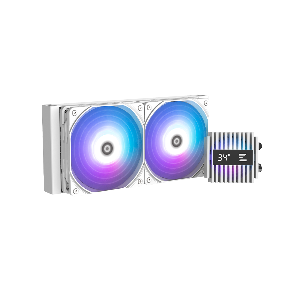 

Жидкостное охлаждение Zalman ALPHA2 A24 White для Socket 115x/1200/1700/1851/AM5/AM4, 2x120 мм, ARGB, белый, ALPHA2 A24 White