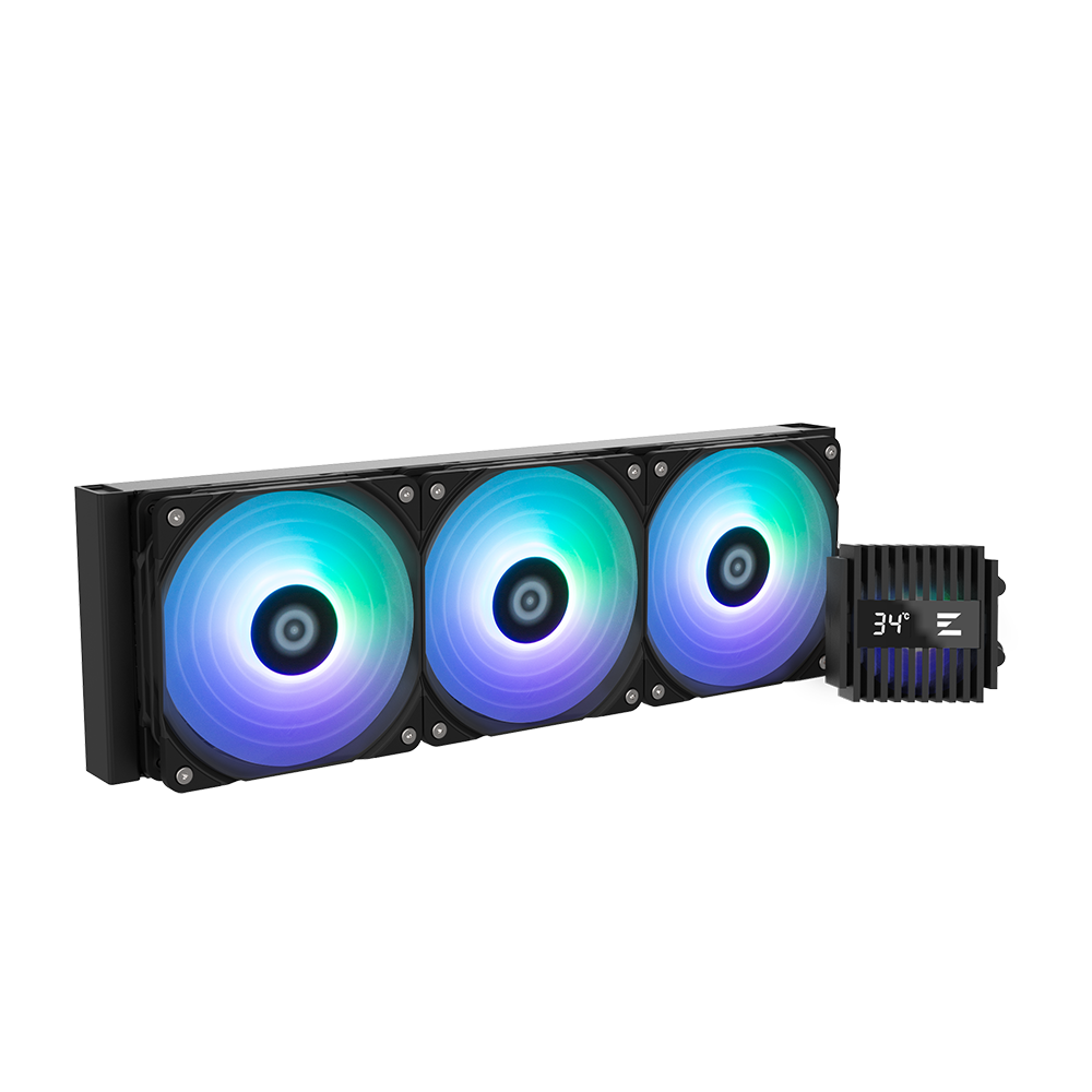 Жидкостное охлаждение Zalman ALPHA2 A36 Black, 320 Вт, 3x120 мм