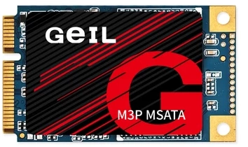 Твердотельный накопитель (SSD) Geil 256Gb M3P, mSATA, SATA3 (M3PFD09M256D) Retail