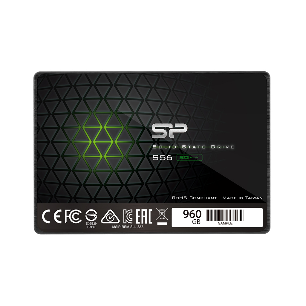 

Твердотельный накопитель (SSD) Silicon Power 960Gb Slim S56, 2.5", SATA3 (SP960GBSS3S56A25) Retail