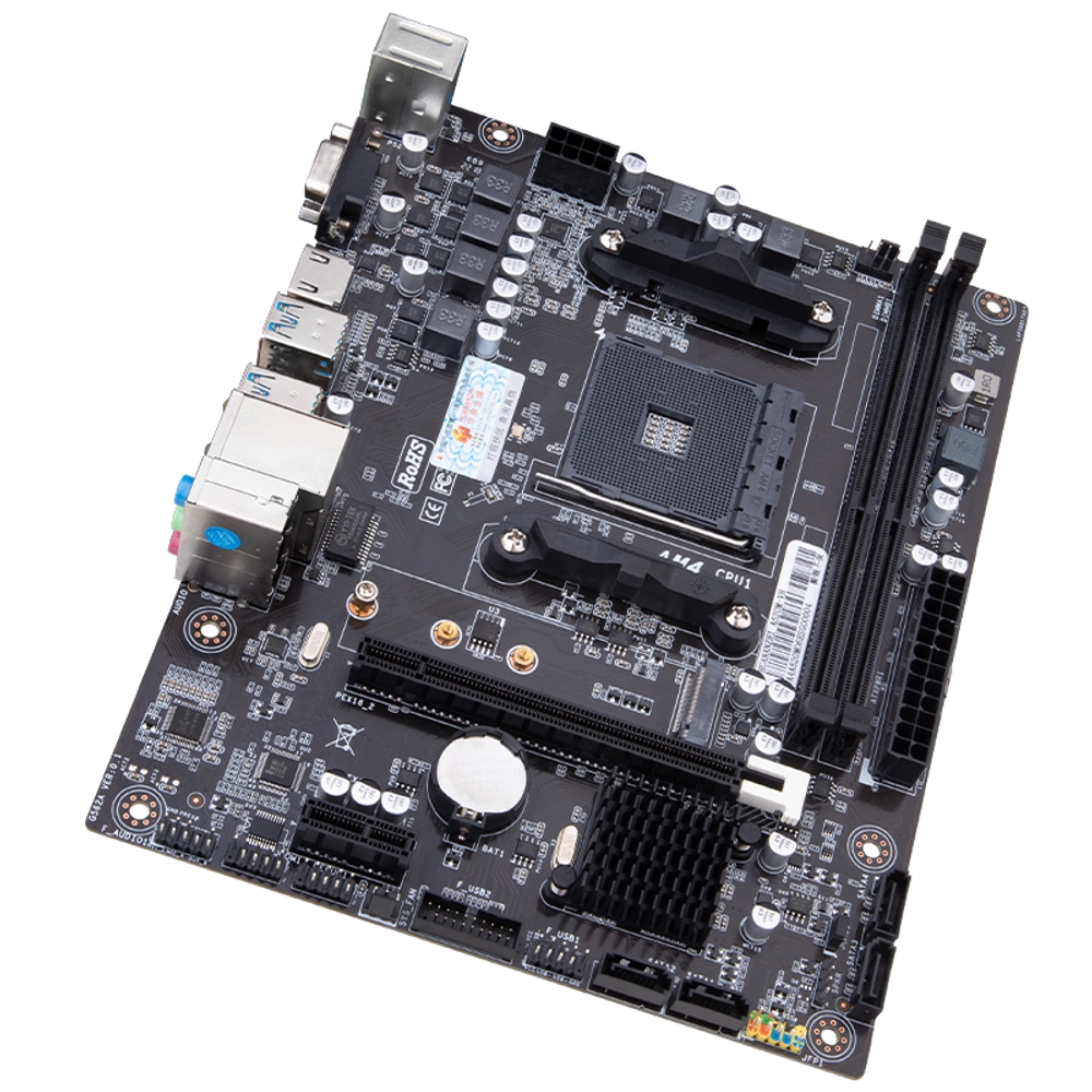 Материнская плата HUANANZHI A520M-VH, SocketAM4, AMD A520, mATX
