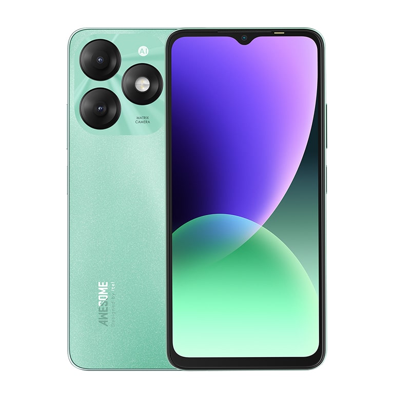 

Смартфон ITEL A70, 6.6" 720x1612 IPS, Unisoc Tiger T603, 3Gb RAM, 128Gb, 3G/4G, Wi-Fi, BT, 2xCam, 2-Sim, 5000 мА⋅ч, USB Type-C, Android 13 Go, зеленый (10047550), A70