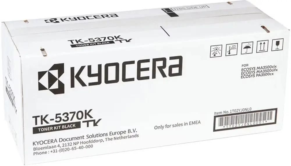 

Картридж лазерный Kyocera TK-5370K/1T02YJ0NL0, черный, 7000 страниц, оригинальный для Kyocera PA3500cx/MA3500cix/MA3500cifx с чипом, TK-5370K