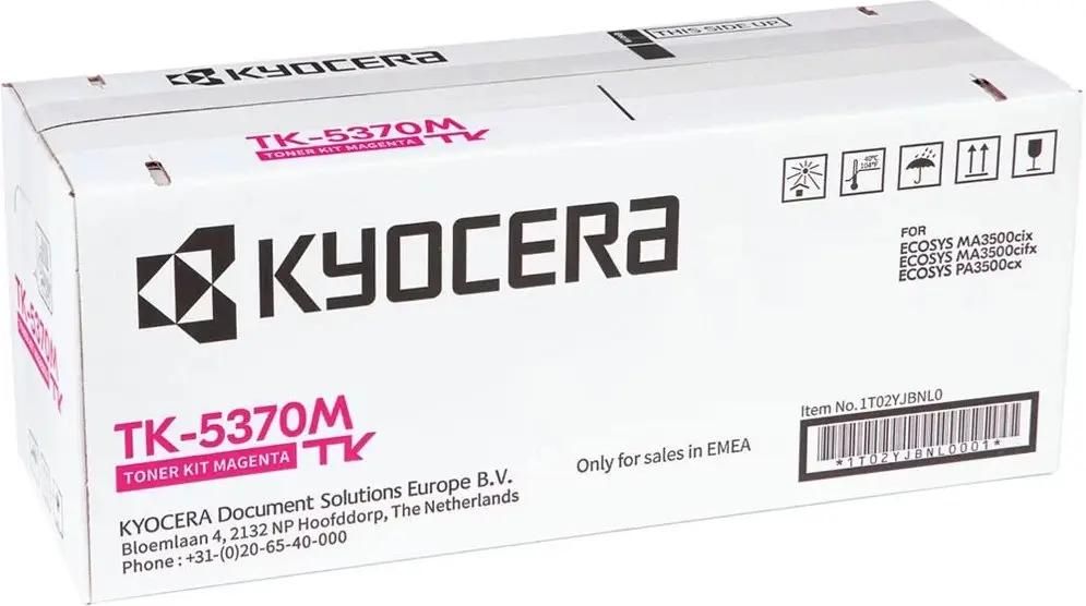 

Картридж лазерный Kyocera TK-5370M/1T02YJBNL0, пурпурный, 5000 страниц, оригинальный для Kyocera с чипом, TK-5370M