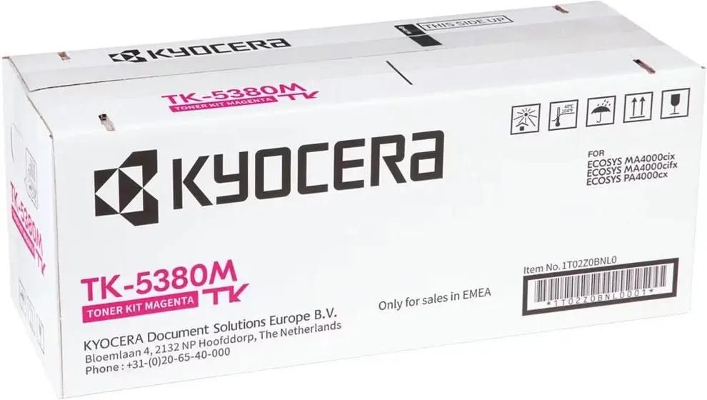 

Картридж лазерный Kyocera TK-5380M/1T02Z0BNL0, пурпурный, 10000 страниц, оригинальный для Kyocera PA4000cx/MA4000cix/MA4000cifx с чипом, TK-5380M