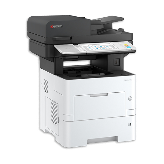 

МФУ лазерный Kyocera Ecosys MA4500ix, A4, ч/б, 45 стр/мин (A4 ч/б), 1200x1200 dpi, дуплекс, ДАПД-75 листов, сетевой, USB, белый/черный (110C113NL0), MA4500ix