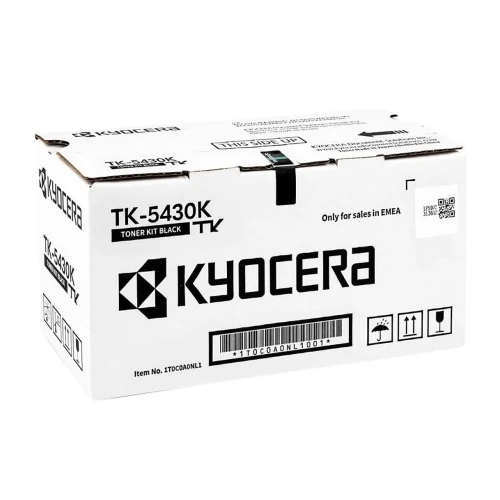 

Картридж лазерный Kyocera TK-5430K/1T0C0A0NL1, черный, 1200 страниц, оригинальный для Kyocera ECOSYS PA2100cx/ECOSYS PA2100cwx/ECOSYS MA2100cfx/ECOSYS MA2100cwfx с чипом, TK-5430K