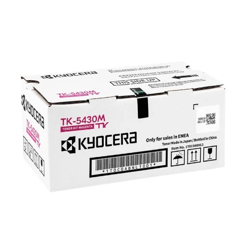 Картридж лазерный Kyocera TK-5430M/1T0C0ABNL1, пурпурный, 1200 страниц, оригинальный для Kyocera с чипом