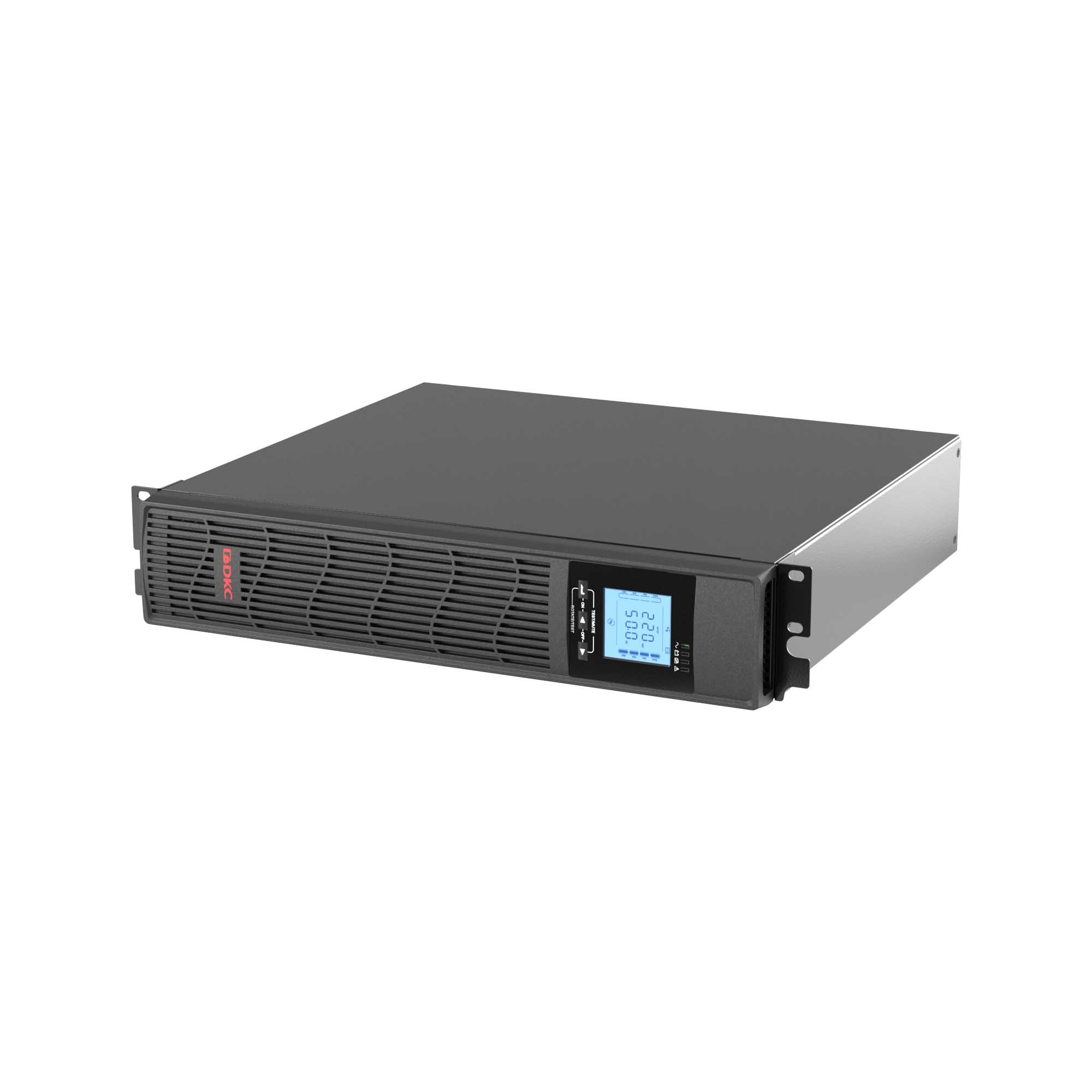 

ИБП DKC Info Rackmount Pro INFORPRO1000IN, 1000 В·А, 800 Вт, IEC, розеток - 6, USB, черный (INFORPRO1000IN), INFORPRO1000IN