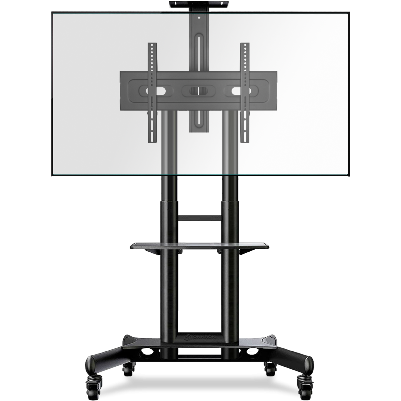 

Мобильная стойка для TV/монитора ONKRON TS1551, 40"-70", VESA 100x100мм-600x400мм, до 45.5 кг, черный (TS1551-B), TS1551