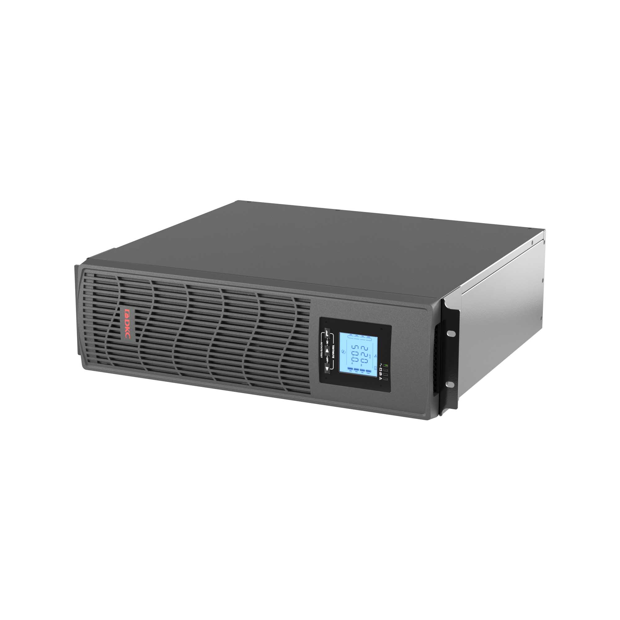 ИБП DKC Info Rackmount Pro INFORPRO1500IN, 1500 В·А, 1.2 кВт, IEC, розеток - 6, USB, черный (INFORPRO1500IN)