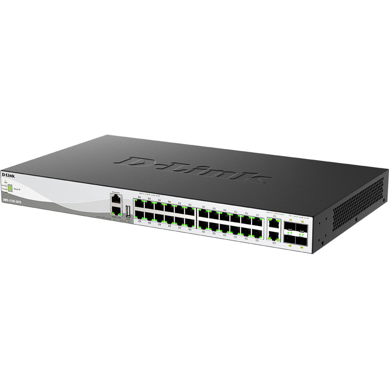 

Коммутатор D-Link DMS-3130-30TS, управляемый, кол-во портов: 24x2.5 Гбит/с SFP28 4x25, кол-во SFP/uplink: RJ-45 2x10 Гбит/с, установка в стойку (DMS-3130-30TS/A1A), DMS-3130-30TS
