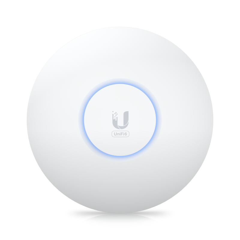 Точка доступа Ubiquiti UniFi 6 Plus LAN: 1 Гбит/с, 802.11a/b/g/n/ac/ax, 2.4 / 5 ГГц, до 2.98 Гбит/с, внутренних антенн: 2x5.4 дБи, PoE (U6+) - фото 1
