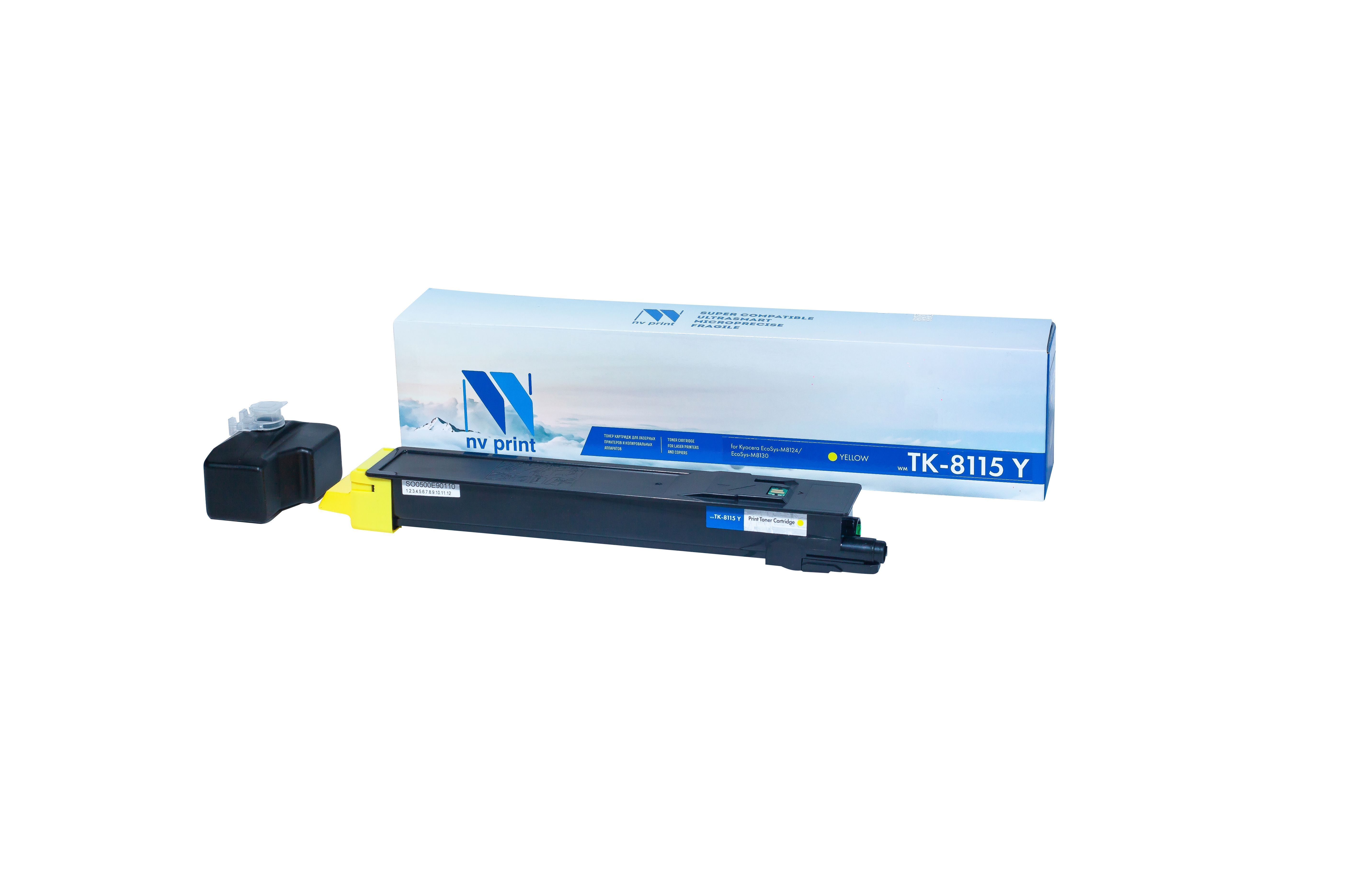 

Картридж лазерный NV Print NV-TK8115Y (TK-8115Y/1T02P3ANL0), желтый, 6000 страниц, совместимый для Kyocera ECOSYS M8124cidn/M8130cidn/M8124/M8130