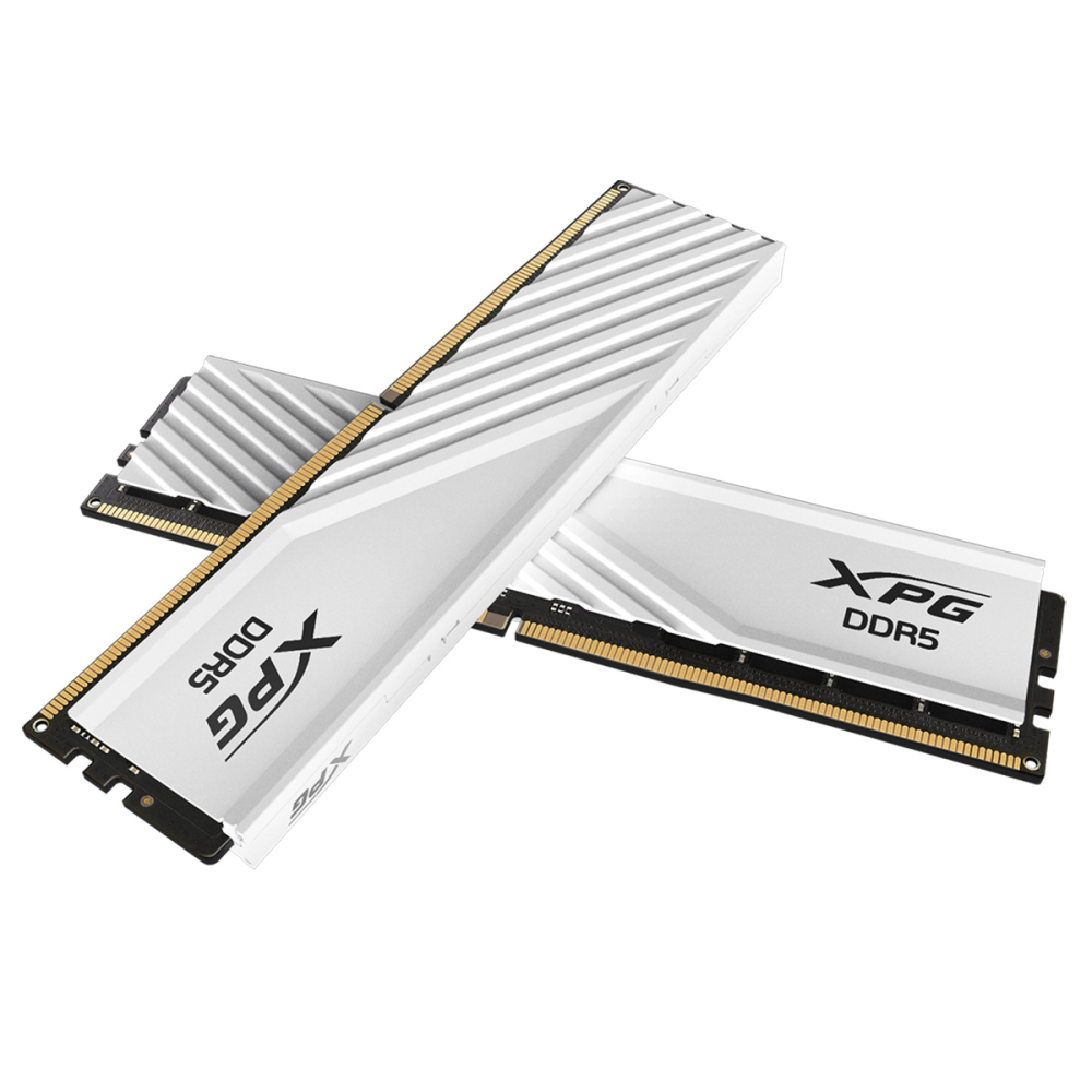 Комплект памяти DDR5 DIMM 32Gb (2x16Gb), 6000MHz, CL30, 1.35V, ADATA, XPG Lancer Blade White ( AX5U6000C3016G-DTLABWH) Retail
