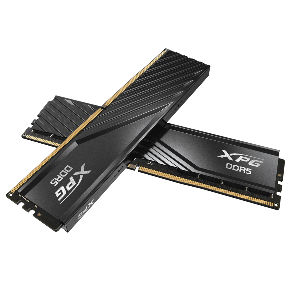 Комплект памяти DDR5 DIMM 32Gb (2x16Gb), 6400MHz, CL32, 1.4V, ADATA, XPG Lancer Blade Black (AX5U6400C3216G-DTLABBK) Retail