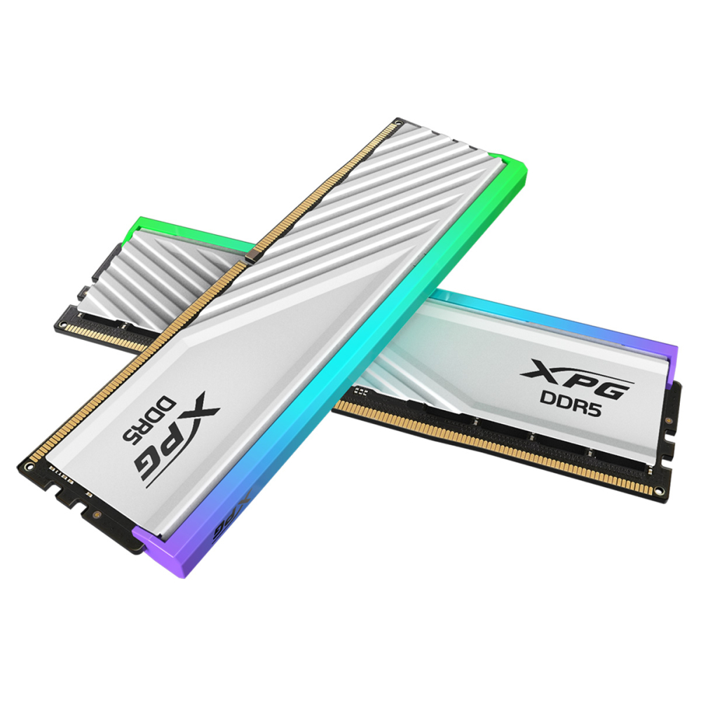 Комплект памяти DDR5 DIMM 32Gb (2x16Gb), 6000MHz, CL30, 1.35V, ADATA, XPG Lancer Blade RGB (AX5U6000C3016G-DTLABRWH) Retail