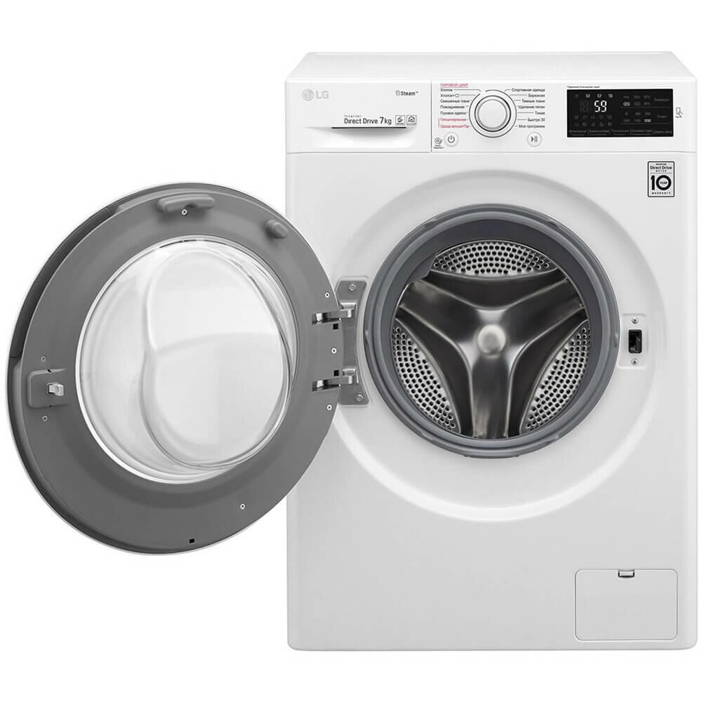 Стиральная машина LG F2J6HS0W, 7 кг, 1257120 купить в Новосибирске в  интернет-магазине e2e4