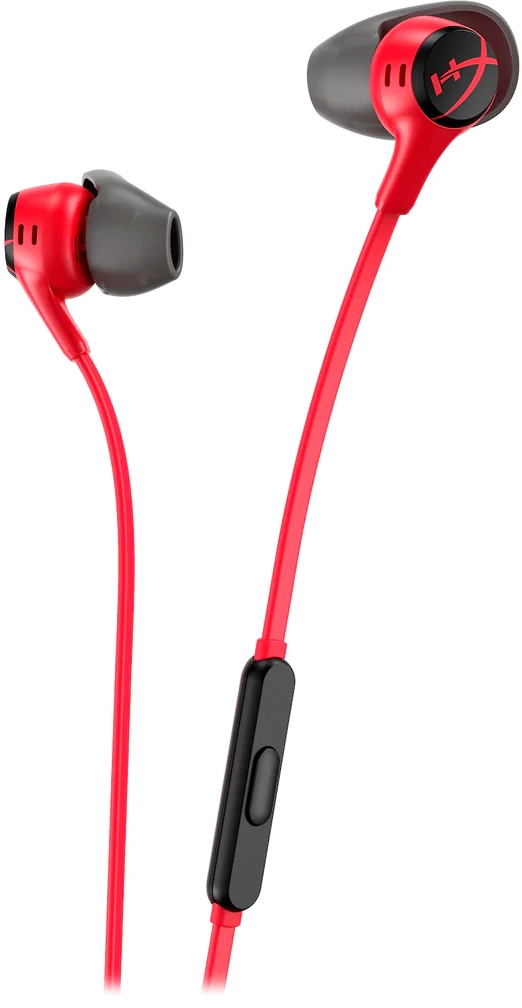 

Проводная гарнитура HyperX Cloud Earbuds II , Jack 3.5mm, красный (705L8AA), Cloud Earbuds II