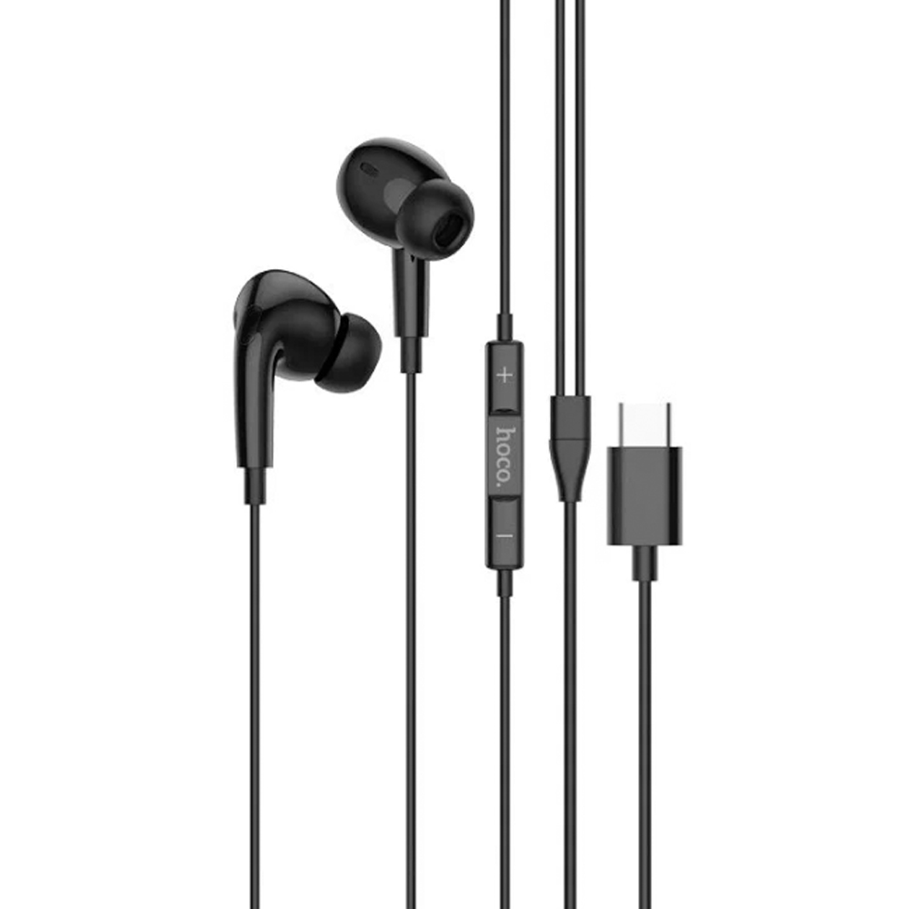 

Проводная гарнитура Hoco M101 Pro Crystal, USB Type-C, черный (82397), M101 Pro Crystal