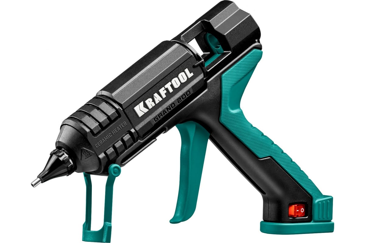 Клеевой пистолет Kraftool Grand 200 150 Вт, ⌀ стержня 12 мм