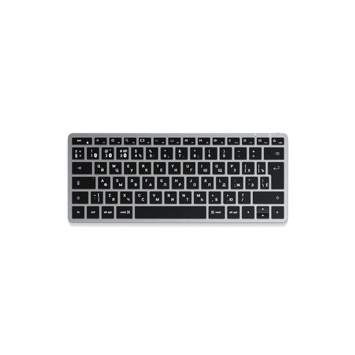 Клавиатура Satechi Slim X1 , Bluetooth, серебристый (ST-BTSX1S-RU)