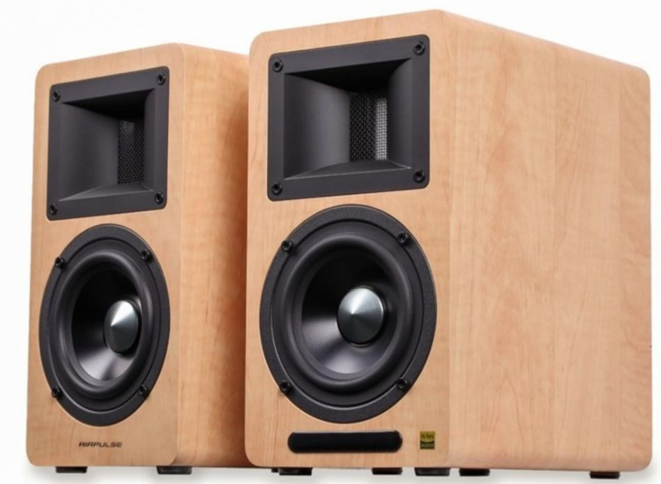 

Акустика 2.0 Edifier Airpulse A80, 100 Вт, AUX, Bluetooth, светло-коричневый (AIRPULSE A80), Airpulse A80