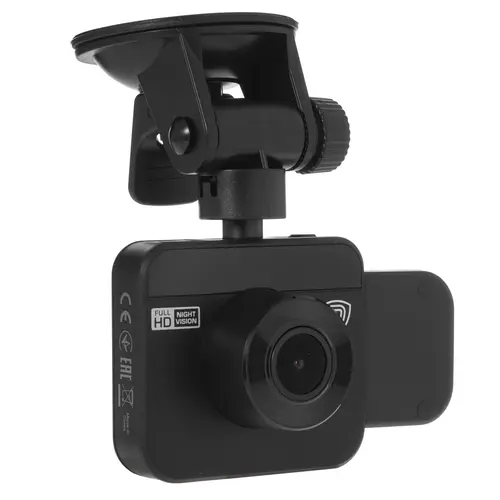 Видеорегистратор с экраном Prestigio RoadRunner 380, 2 камеры, 1920x1080 30 к/с, 140°, 2