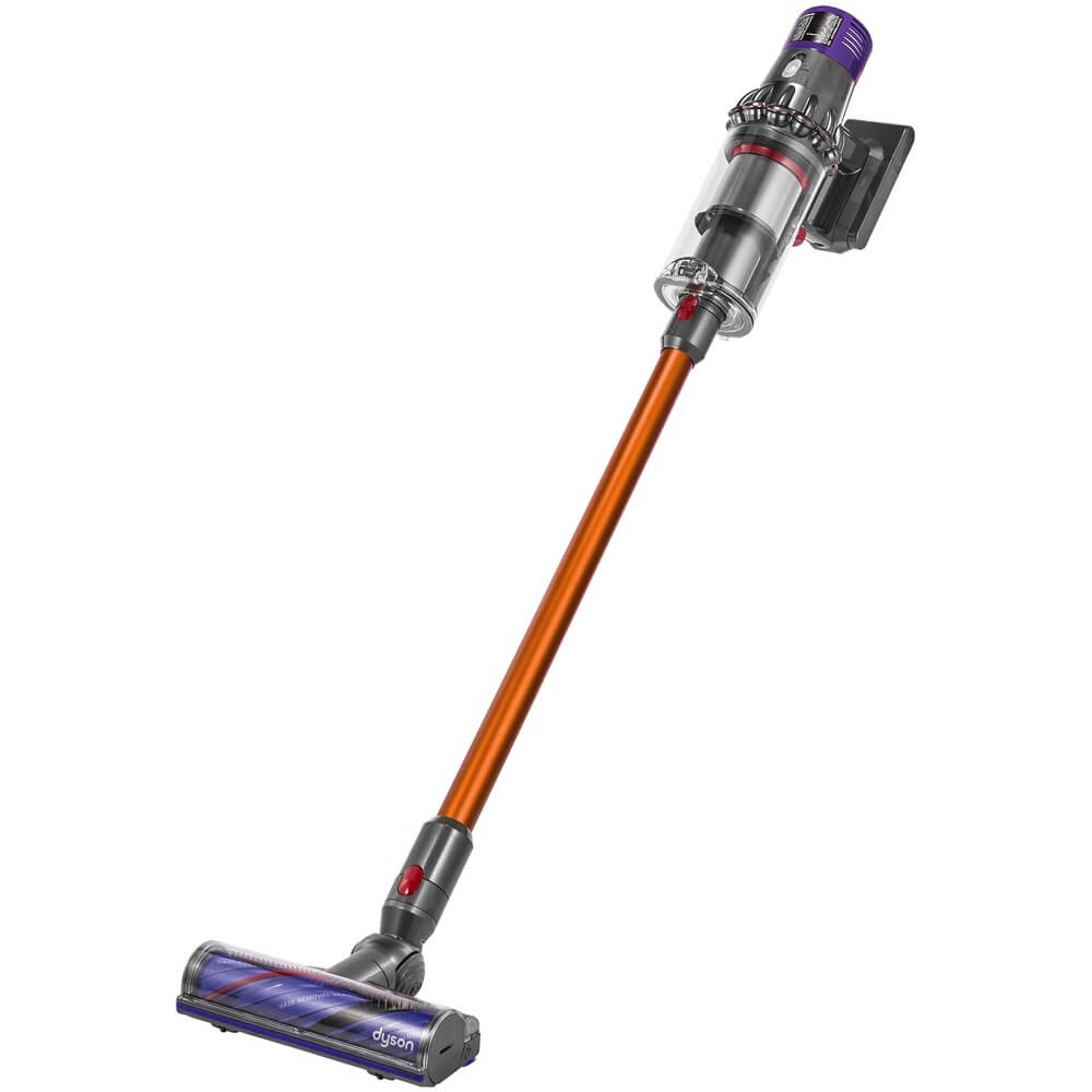 Вертикальный пылесос DYSON SV27 V10 Absolute, 151 Вт, питание от аккумулятора, серебристый (394433-01)