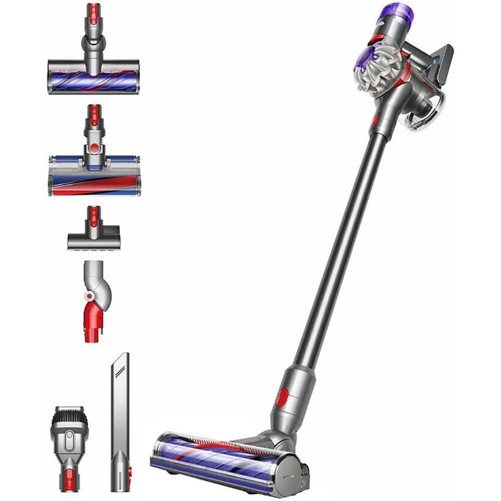 Вертикальный пылесос DYSON V8 ABSOLUTE, 115 Вт, 1257606 купить в  Новосибирске в интернет-магазине e2e4