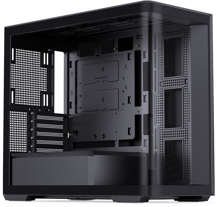 

Корпус JONSBO D300 Black, mATX, Mini-Tower, 2xUSB 3.0, USB Type-C, черный, без БП (D300 Black), D300 Black