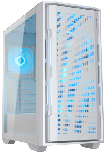 

Корпус COUGAR Uniface X RGB, EATX, Midi-Tower, 2xUSB 3.0, USB Type-C, RGB подсветка, белый, без БП (PC_Uniface_X_RGB_White), Uniface X RGB