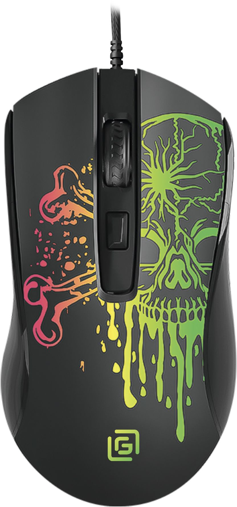 Мышь Oklick 702G, USB, черный