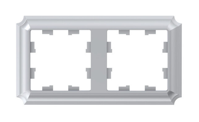 

Рамка Systeme Electric AtlasDesign Antique, горизонтальная и вертикальная, 2-поста, алюминий (ATN100302)