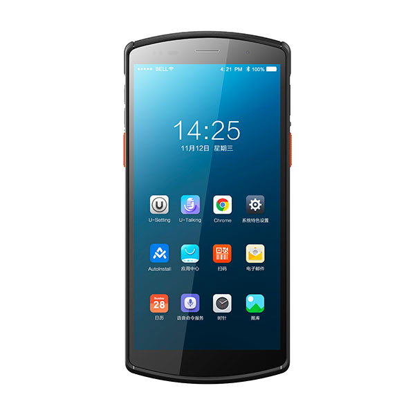 

Терминал сбора данных (ТСД) Urovo DT50 Imager Standard Range, 2D, 8x2.2 МГц, 4Gb, 64Gb, Android 9, 5.7", 1440 x 720, Cam, USB, Wi-Fi 802.11 ac/a/b/g/n/d/e/h/i/j/k/r/v/w, BT, NFC, GSM, 3G/4G, GPS, 4.3 А·ч/10 ч (DT50-SH4S9E4F21), Черный, DT50