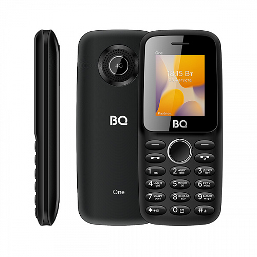 Мобильный телефон BQ 1800L One черный