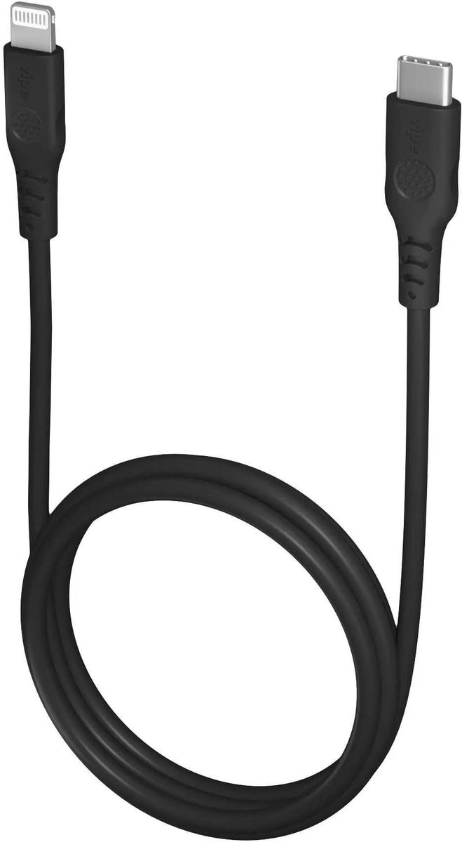 

Кабель USB Type-C-Lightning 8-pin, MFi, 3А, 1.2 м, черный, Vipe (VPCBLMFICLIGHPVCBLK)