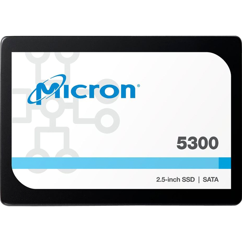 Твердотельный накопитель (SSD) Micron 5300 MAX 480Gb, 2.5", SATA3