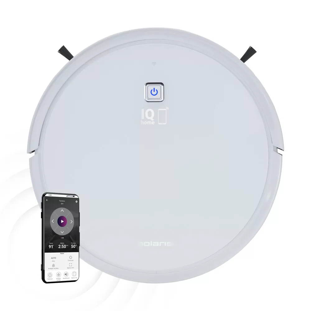 

Робот-пылесос Polaris PVCR 0726 Wi-Fi IQ Home GYRO, белый (PVCR0726), PVCR 0726 Wi-Fi IQ Home GYRO