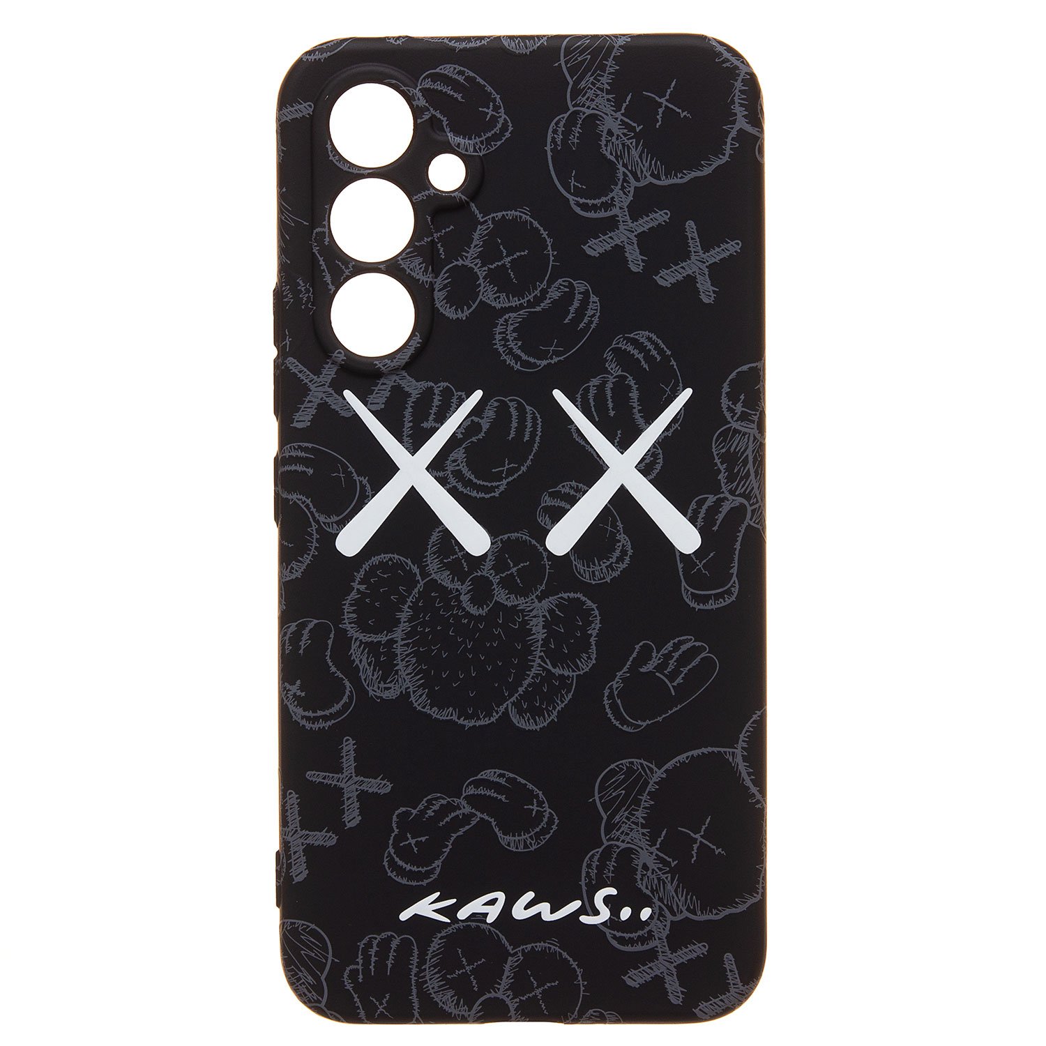 Чехол-накладка Luxo Creative для смартфона Samsung Galaxy A14 4G, силикон, черный 089 (225949)