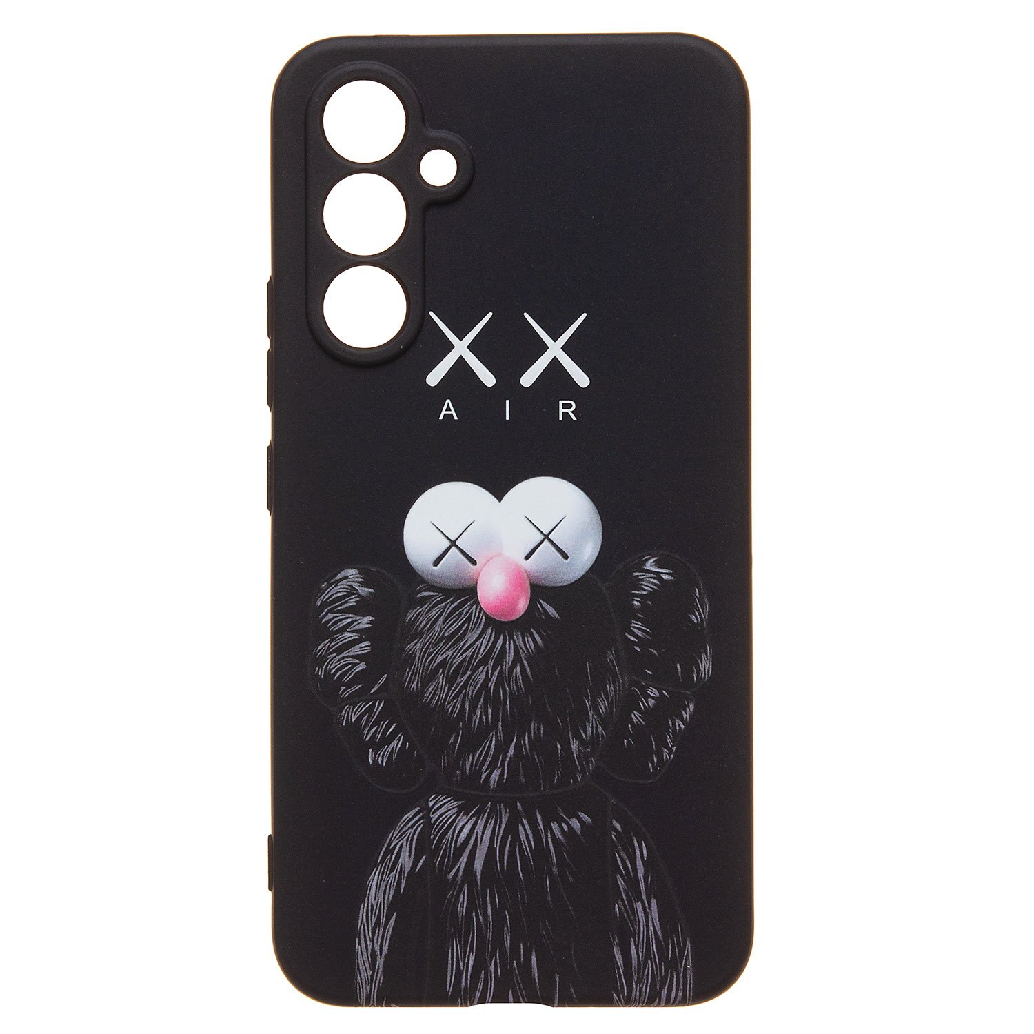 Чехол-накладка Luxo Creative для смартфона Samsung Galaxy A54, силикон, черный 088 (225926)