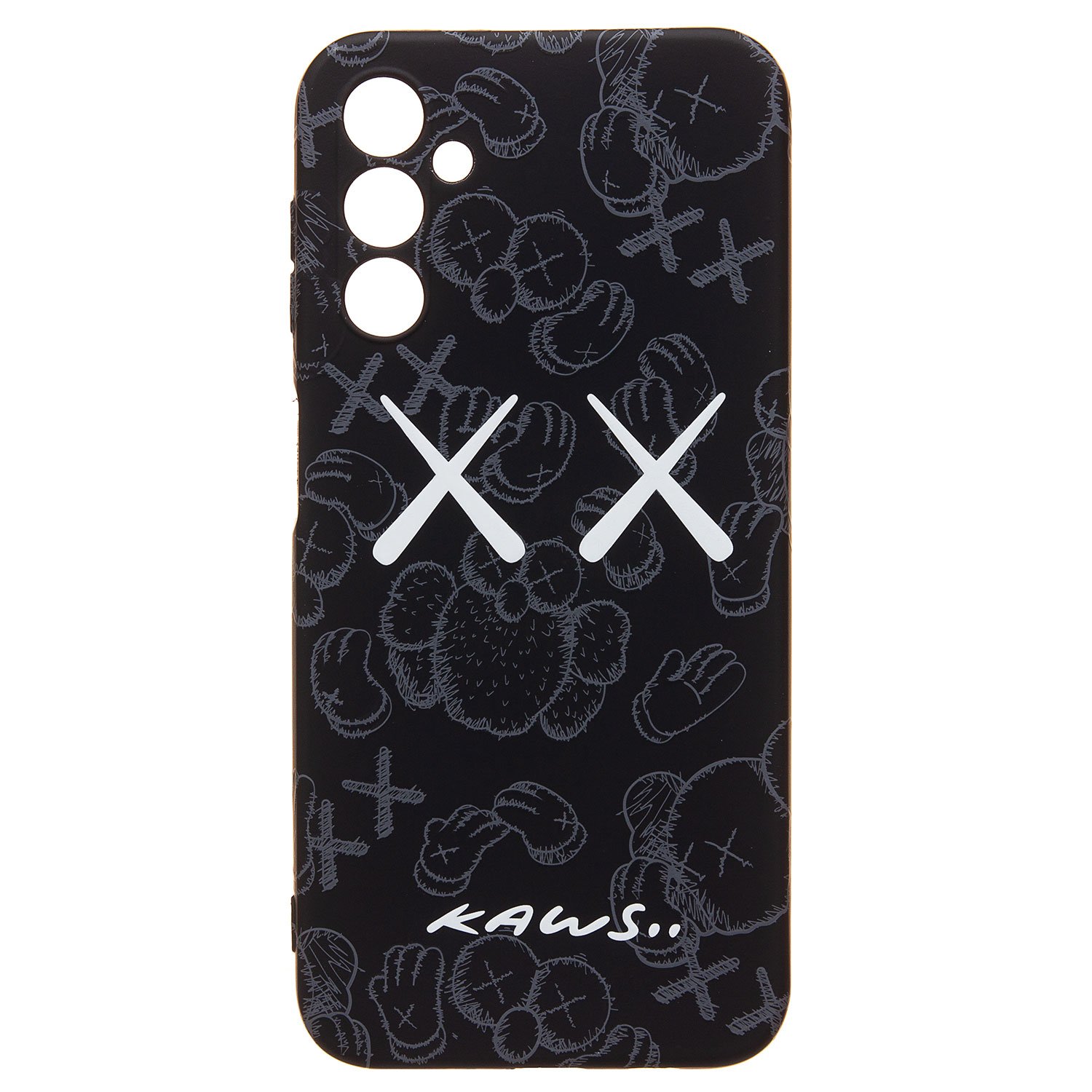 

Чехол-накладка Luxo Creative для смартфона Samsung Galaxy A54, силикон, черный 089 (225927)