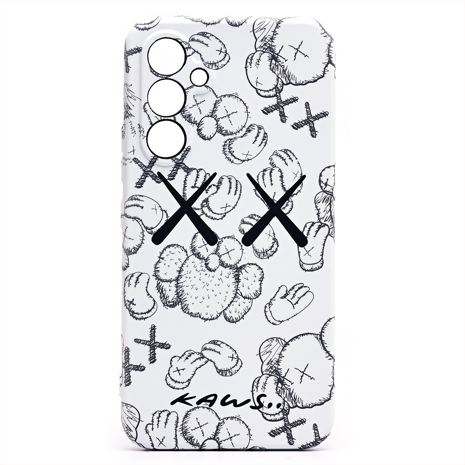 Чехол-накладка Luxo Creative для смартфона Samsung Galaxy A54, силикон, белый 090 (225928)
