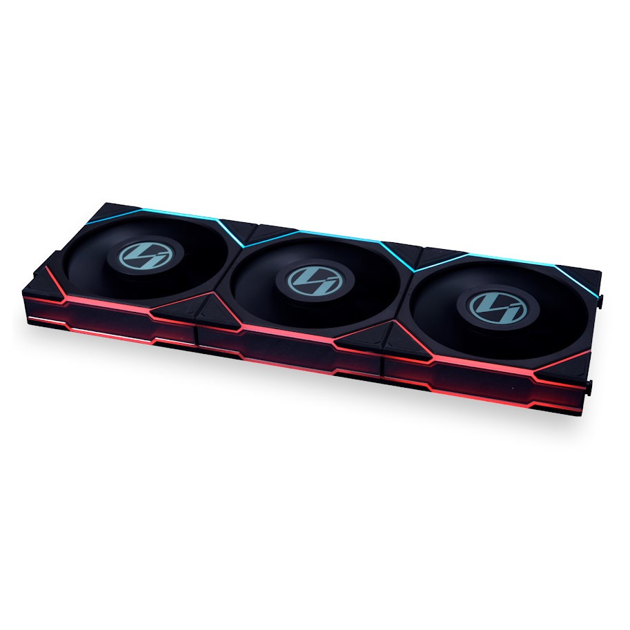 

Вентилятор Lian Li UNI Fan TL LCD 120, 120 мм, 1900rpm, 27 дБ, 4-pin PWM, 1шт, черный, ARGB подсветка (G99.12TLLCD1B.R0), TL LCD 120