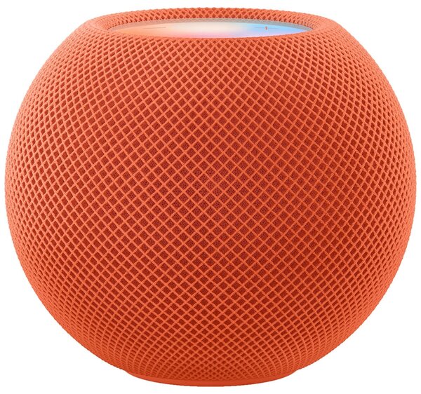 Умная колонка Apple HomePod mini, с голосовым помощником Siri, оранжевый (MJ2D3ZP/A)
