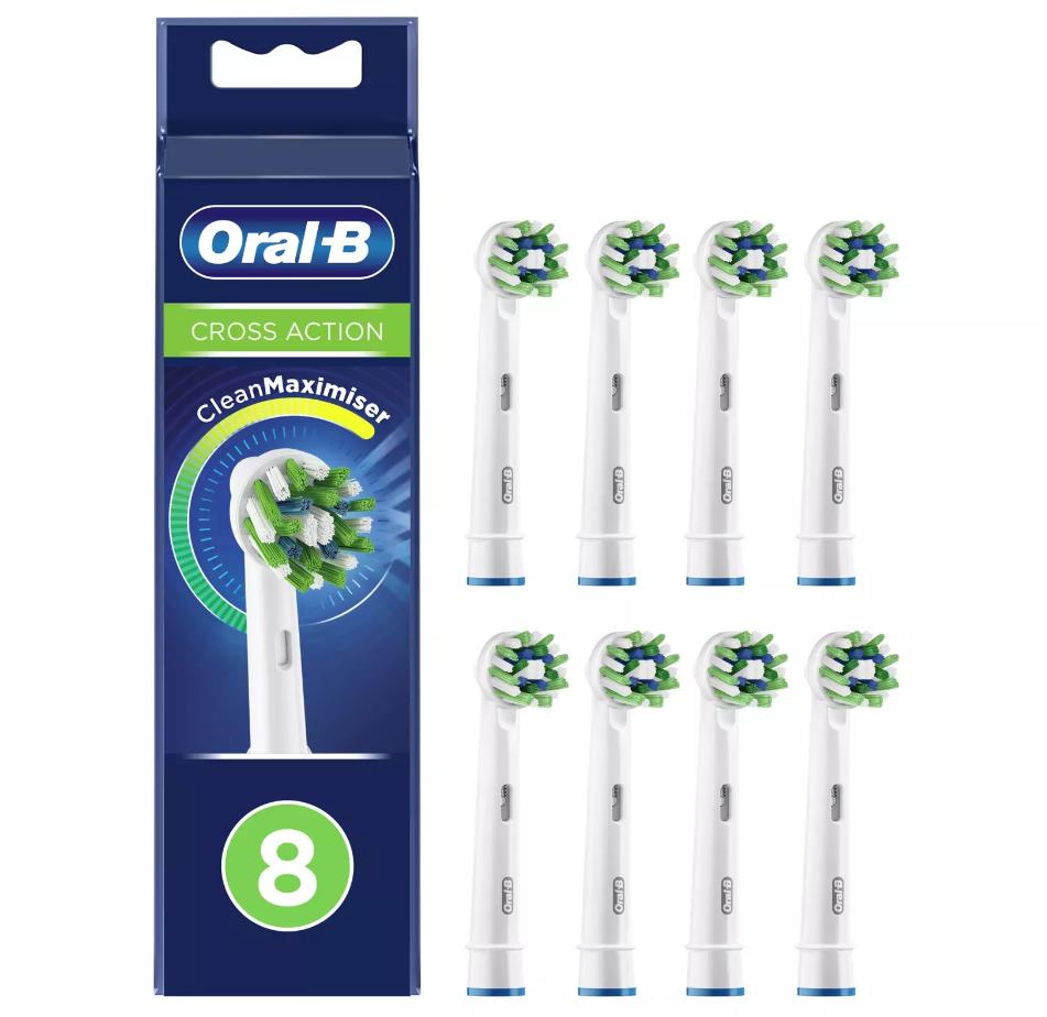 

Набор насадок Oral-B EB50-8 для Oral-B, белый, 8 шт. (4210201354772), EB50-8