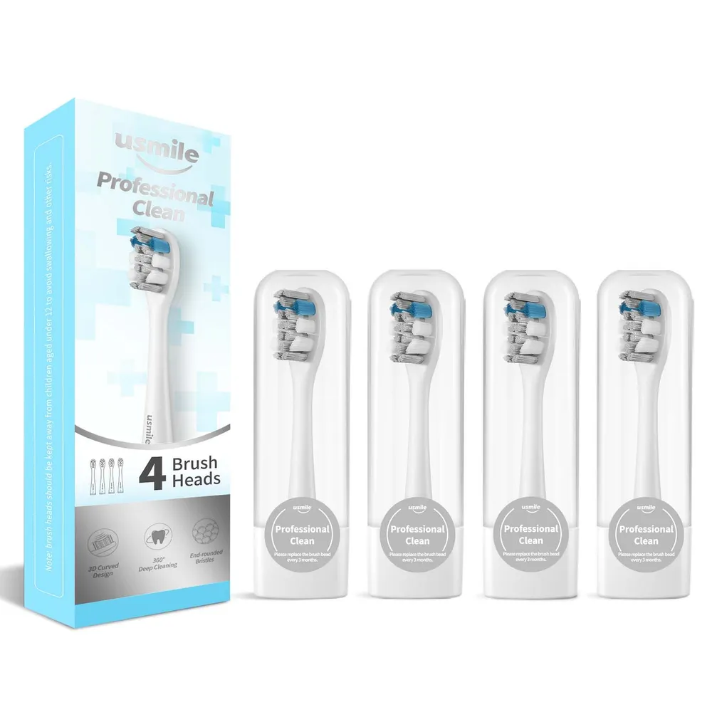 

Набор насадок USMILE PROFESSIONAL PRO01 для USMILE, белый, 4 шт. (84010019), PROFESSIONAL PRO01