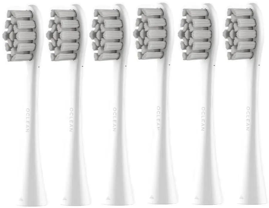 

Набор насадок Oclean Standart clean P2S5 W06 для Oclean, белый, 6 шт. (C04000183), Standart clean P2S5 W06